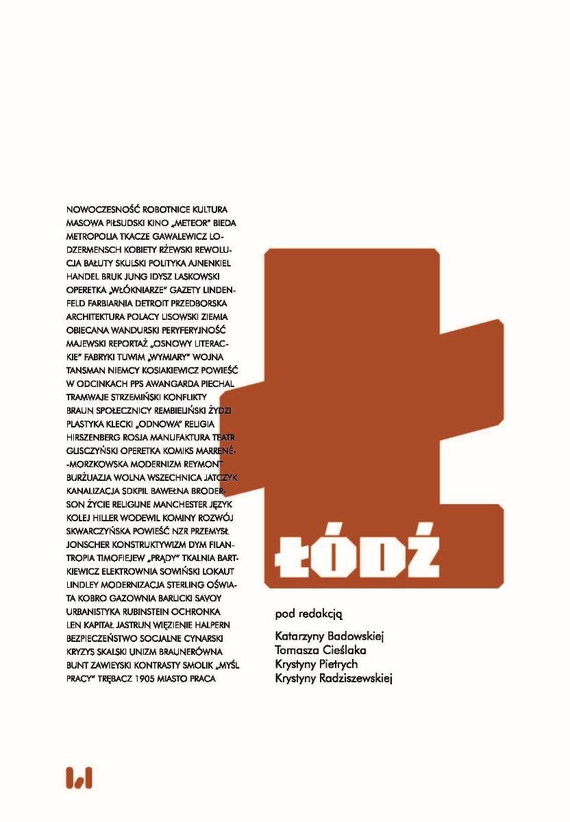 Łódź. Miasto modernistyczne cover
