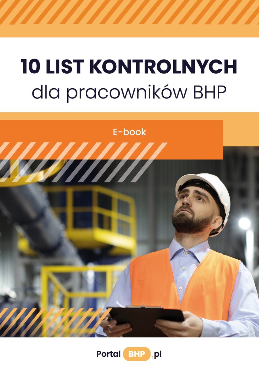 10 list kontrolnych dla pracowników BHP okładka