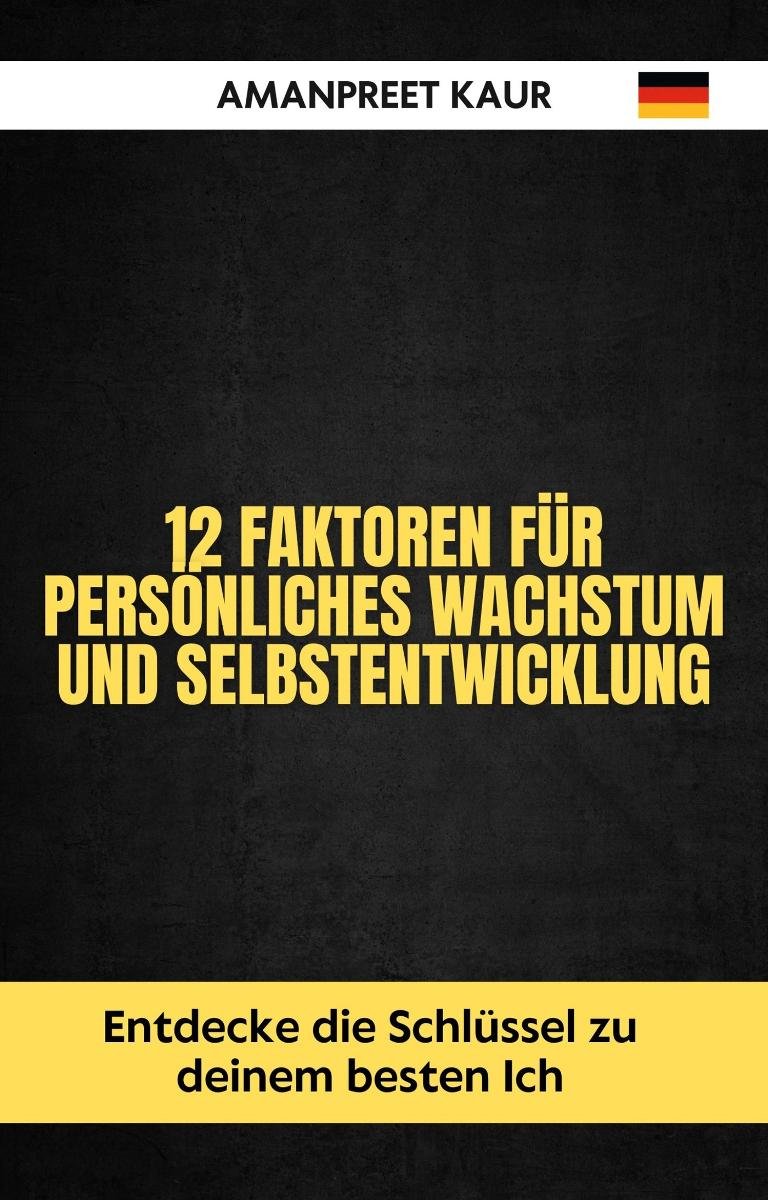 12 Faktoren für persönliches Wachstum und Selbstentwicklung okładka