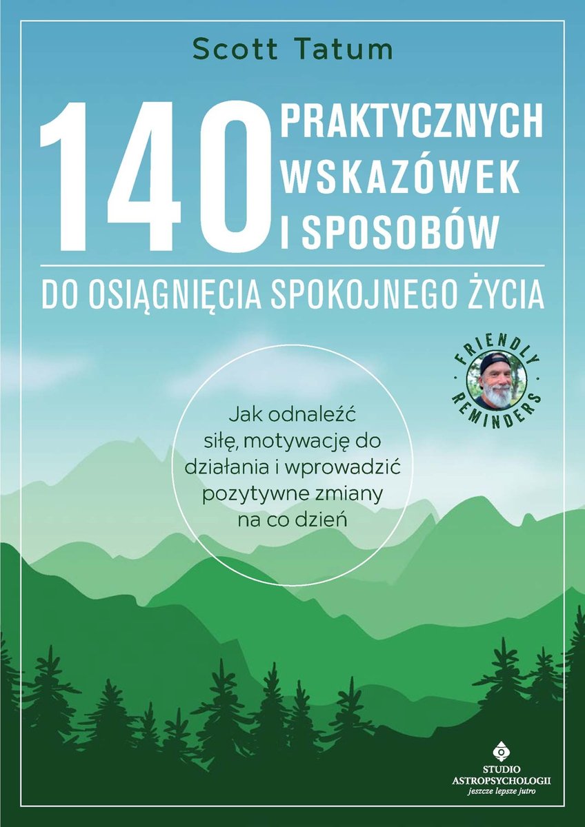 140 praktycznych wskazówek i sposobów do osiągnięcia spokojnego życia okładka