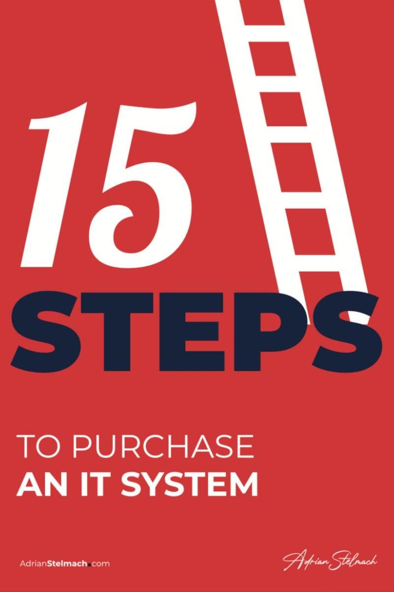 15 steps to purchase an IT system okładka