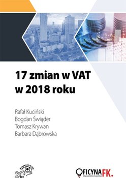 17 zmian w VAT w 2018 roku okładka
