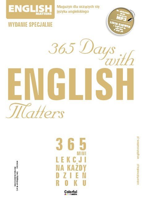 365 Days with English Matters okładka