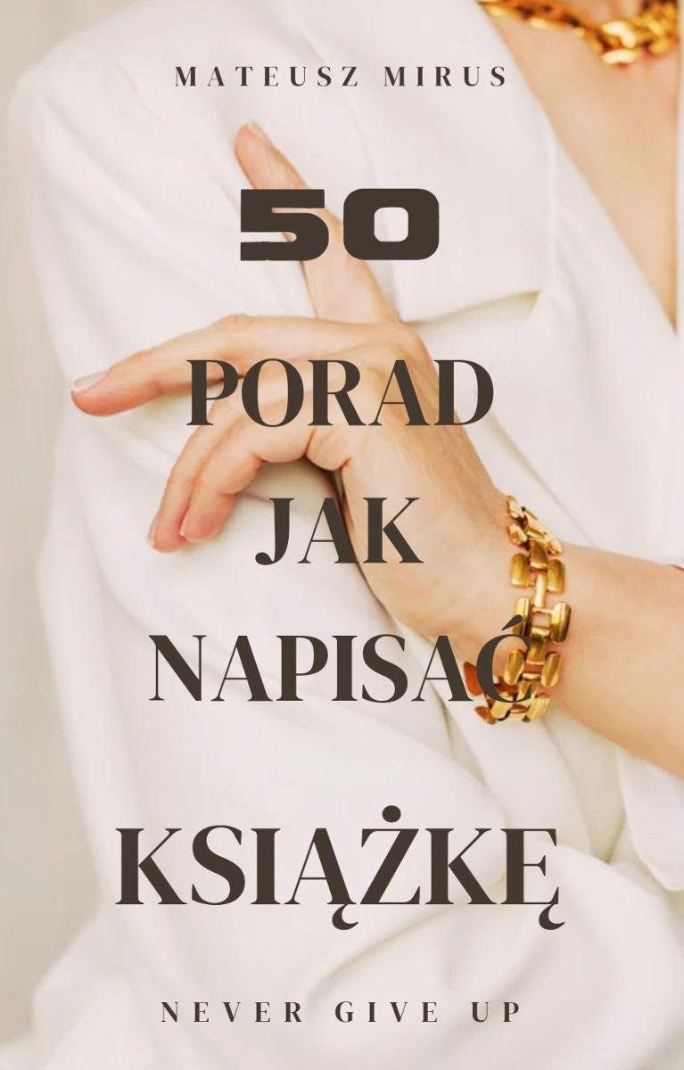 50 porad jak napisać książkę okładka