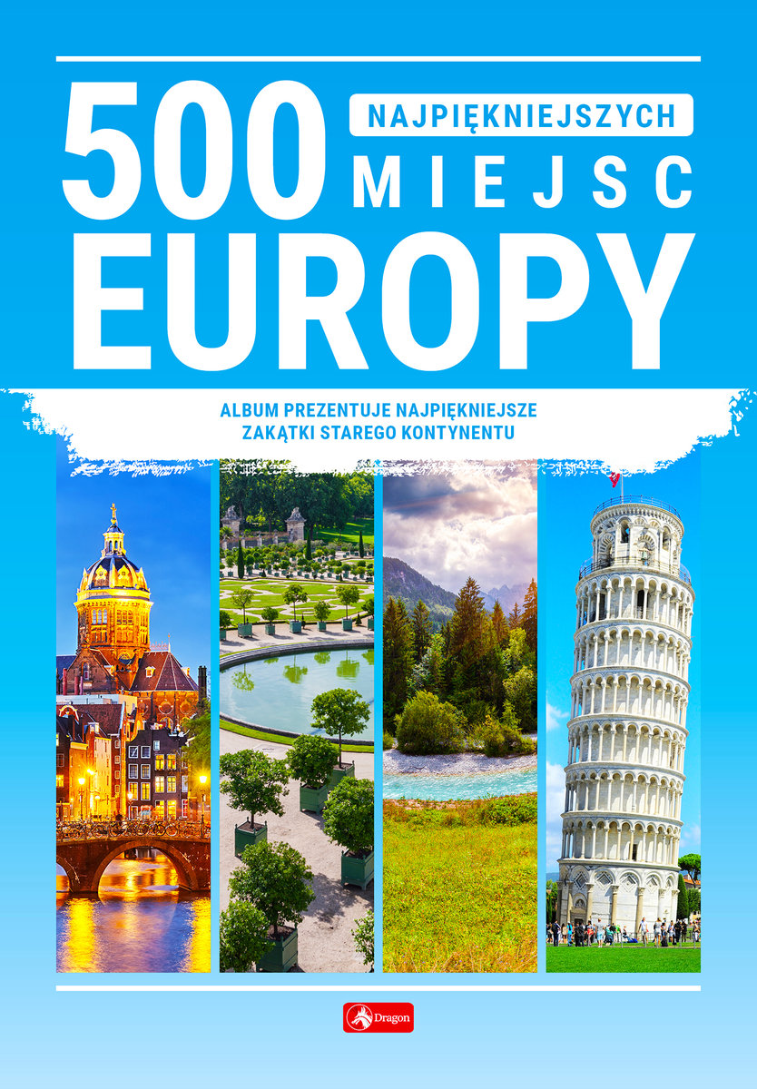 500 najpiękniejszych miejsc Europy okładka