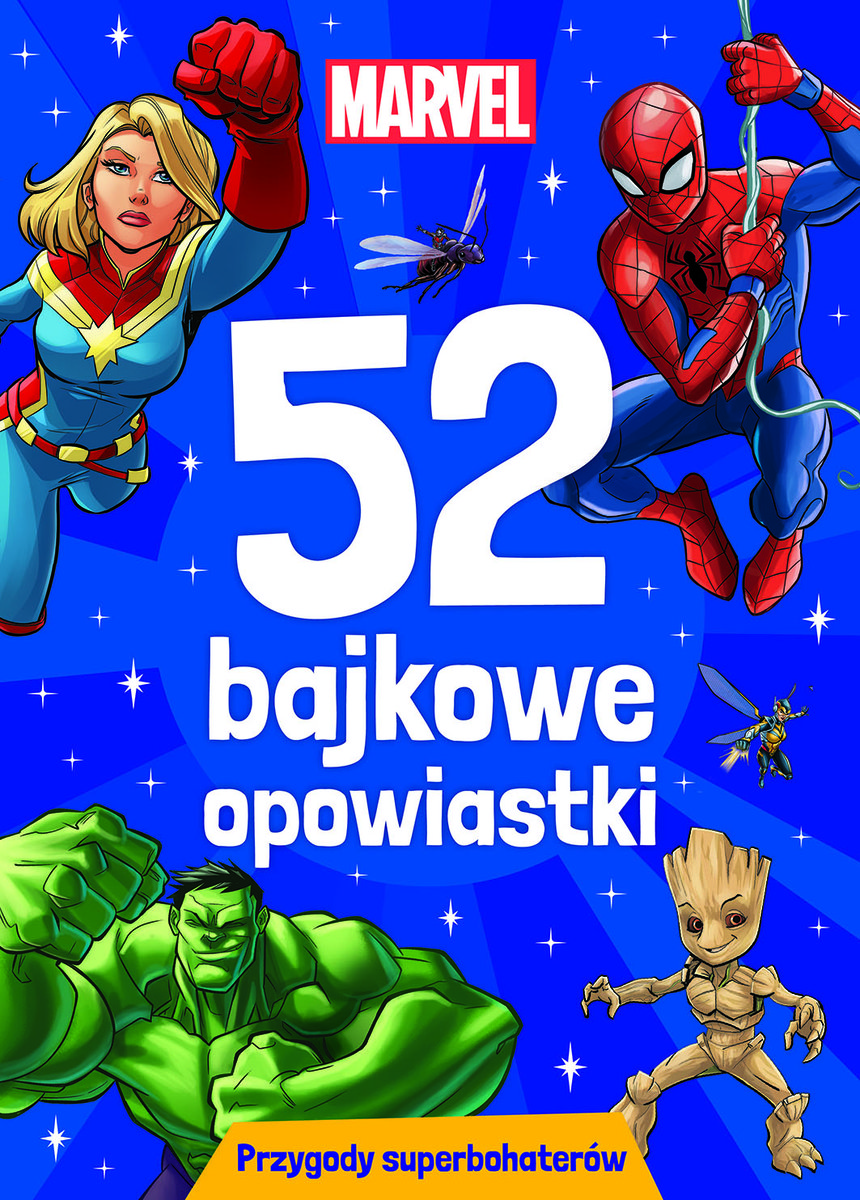 52 bajkowe opowiastki. Przygody superbohaterów okładka