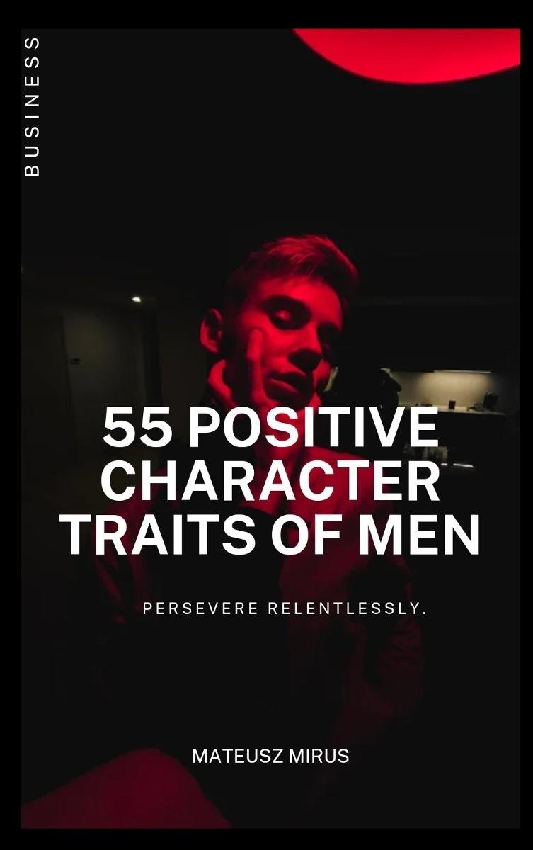 55 positive character traits of men okładka