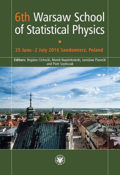 6th Warsaw School of Statistical Physics okładka