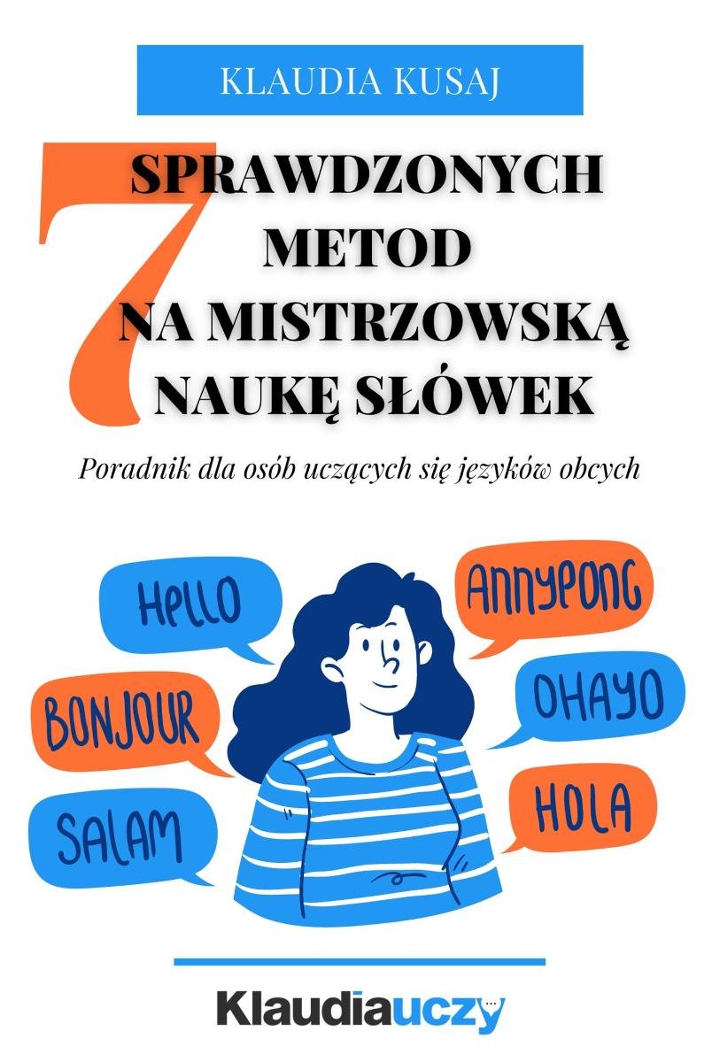 7 sprawdzonych metod na mistrzowską naukę słówek okładka