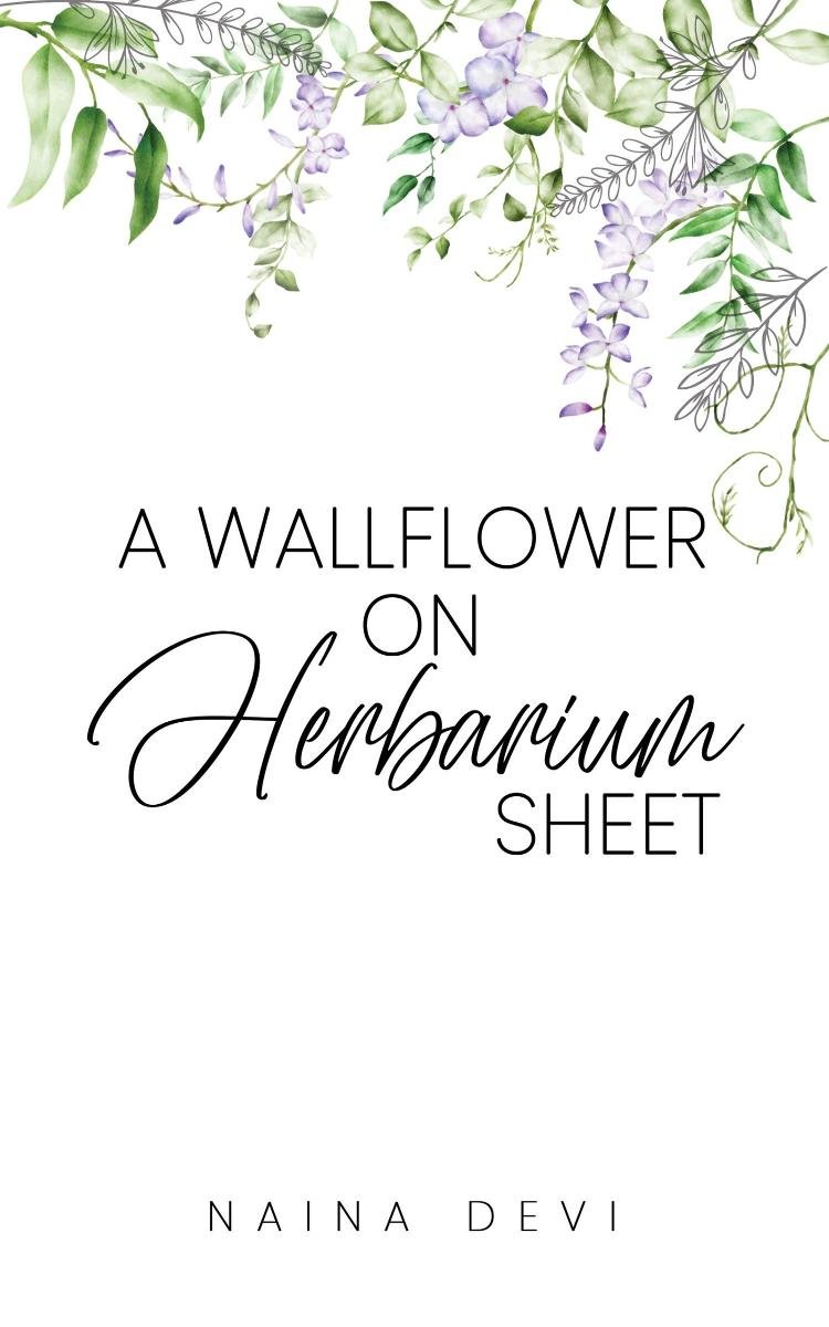 A wallflower on herbarium sheet okładka