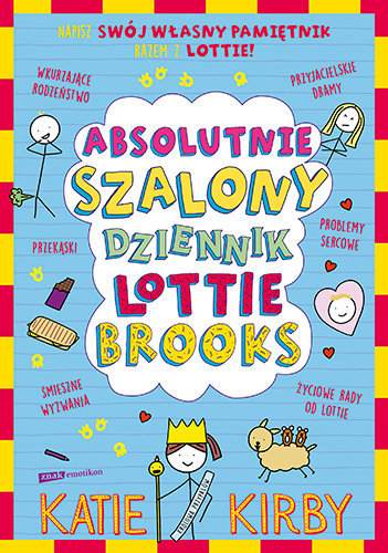 Absolutnie szalony dziennik Lottie Brooks okładka