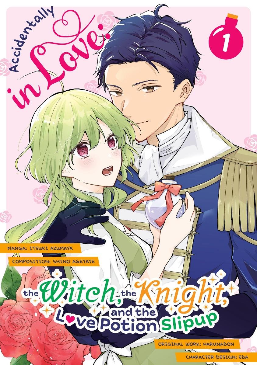 Accidentally in Love. The Witch, the Knight, and the Love Potion Slipup. Manga. Volume 1 okładka