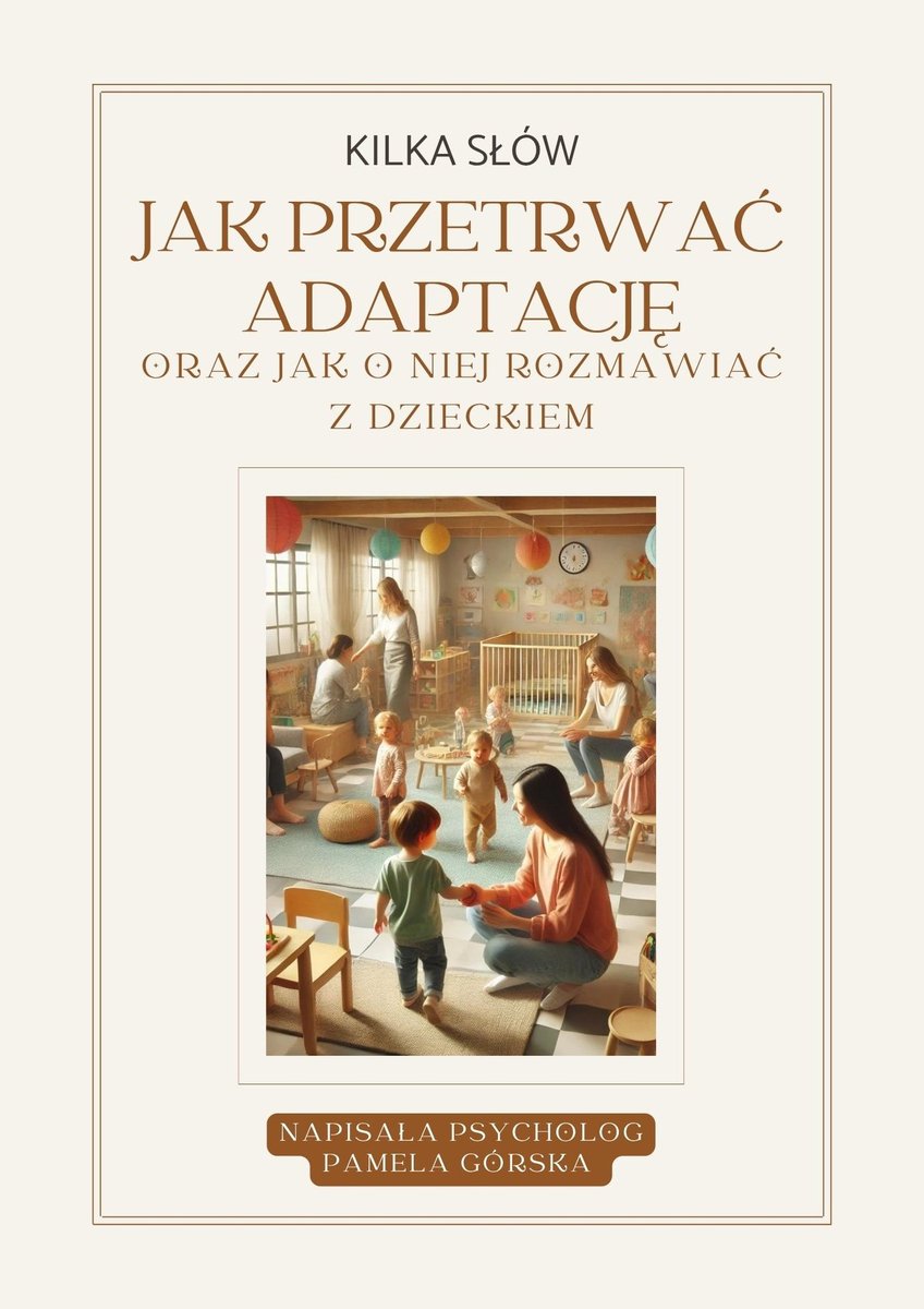 Adaptacja dziecka w przedszkole okładka