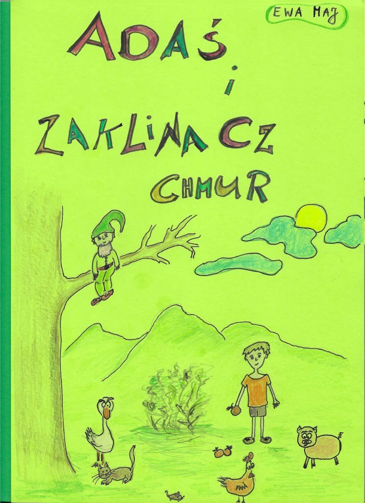 Adaś i Zaklinacz Chmur - ebook PDF okładka