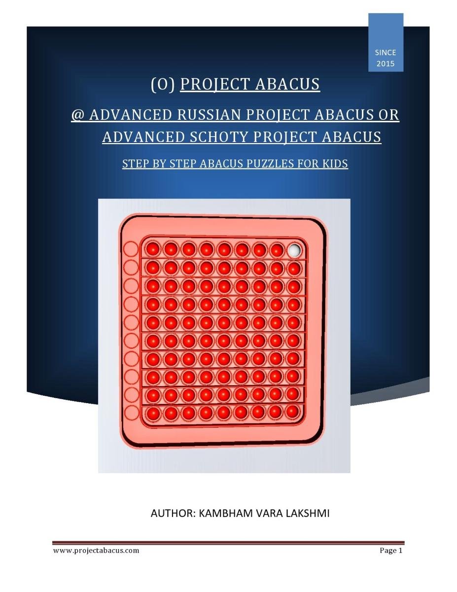 Advanced Russian Project Abacus (or) Advanced Schoty Project Abacus okładka