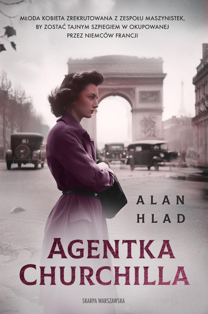 Agentka Churchilla - ebook epub okładka