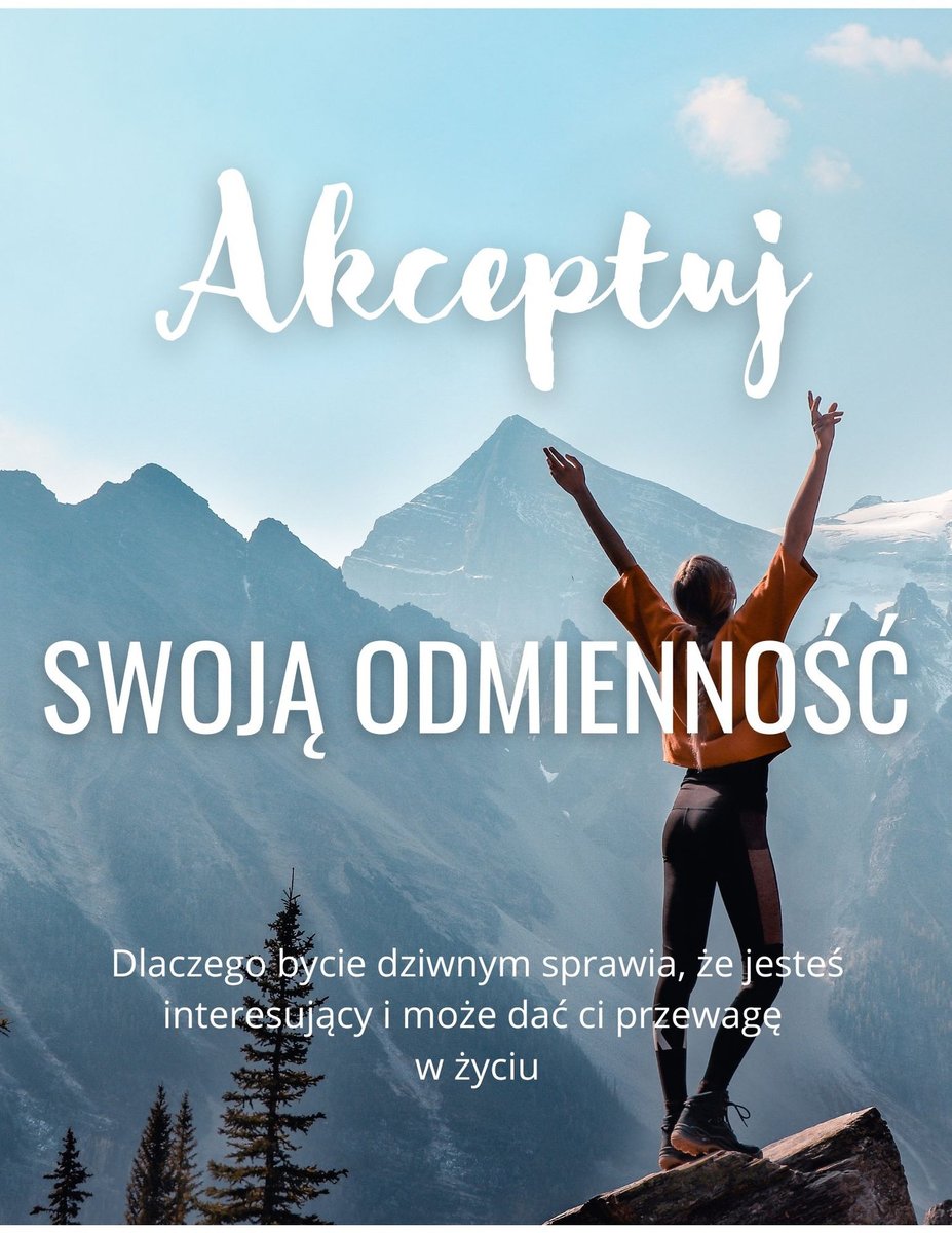 Akceptuj swoją odmienność okładka