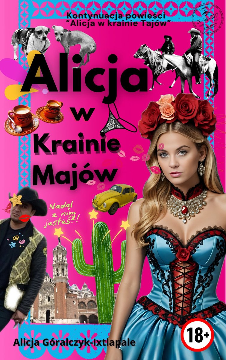Alicja w krainie Majów okładka