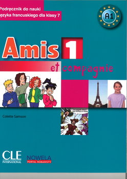 Amis et compagnie 1. Język francuski. Klasa 7. Podręcznik + CD okładka