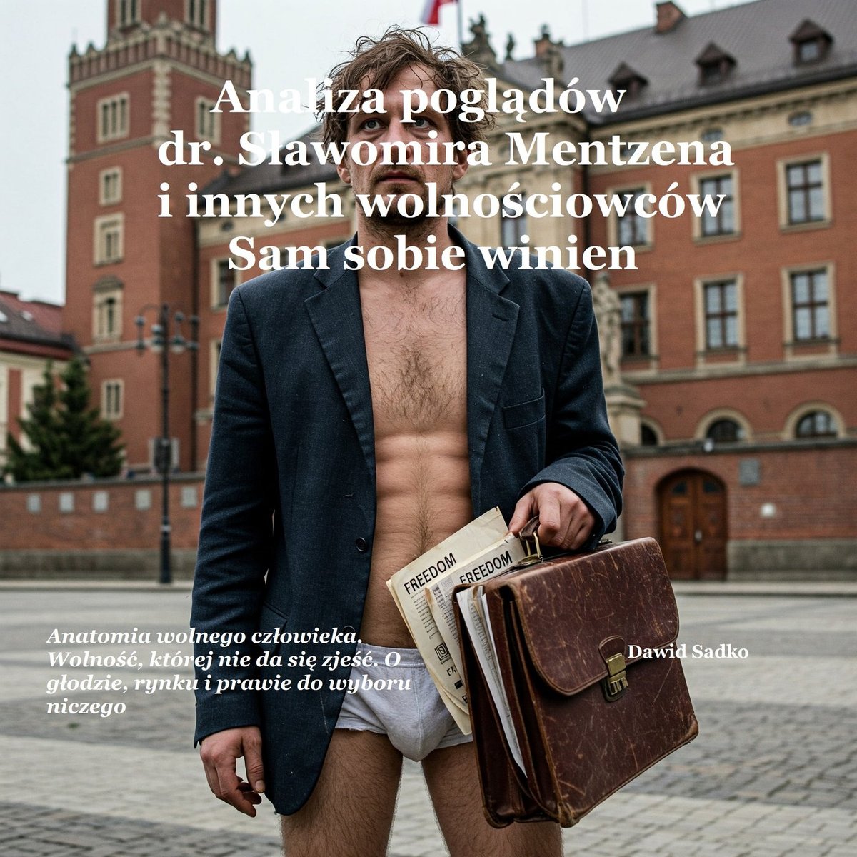 Analiza poglądów dr. Sławomira Mentzena i innych wolnościowców.  Sam sobie winien okładka