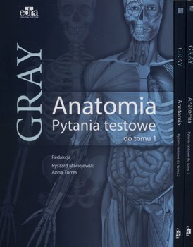 Anatomia Gray. Pytania testowe. Tom 1-3 okładka