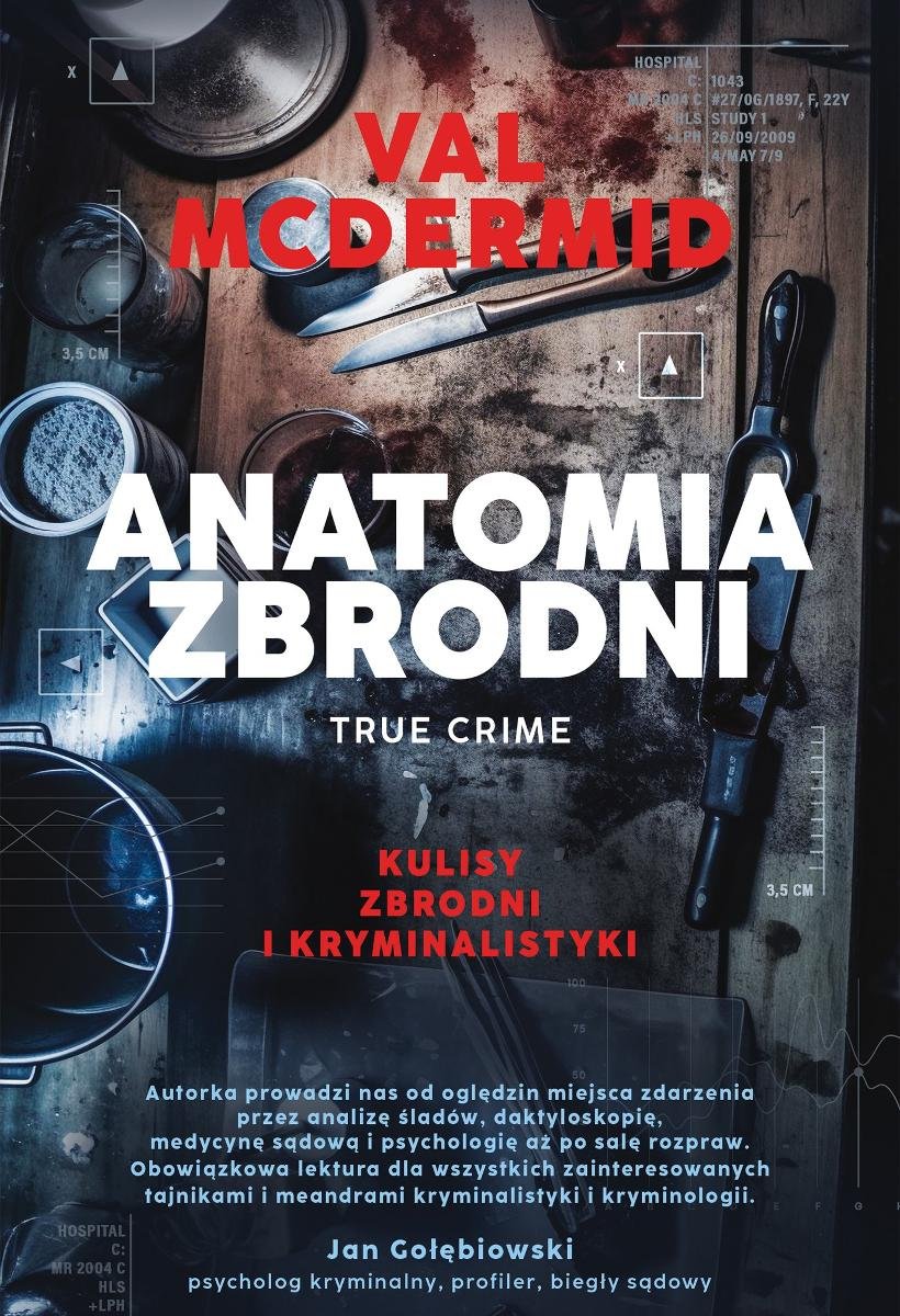 Anatomia zbrodni. True crime. Kulisy zbrodni i kryminalistyki okładka