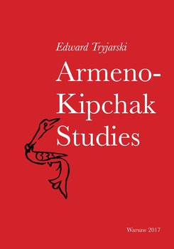 Armeno-Kipchak Studies okładka