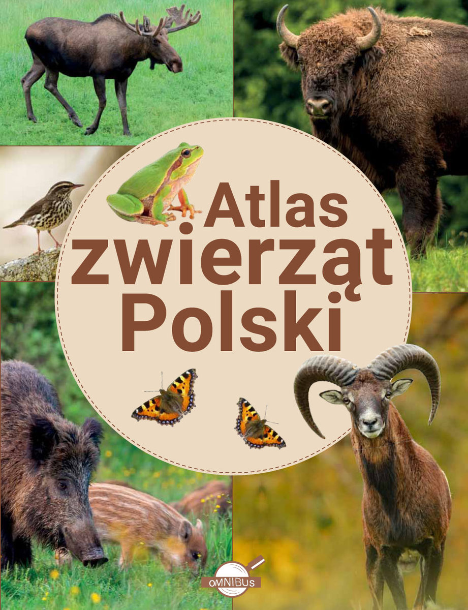 Atlas zwierząt Polski okładka