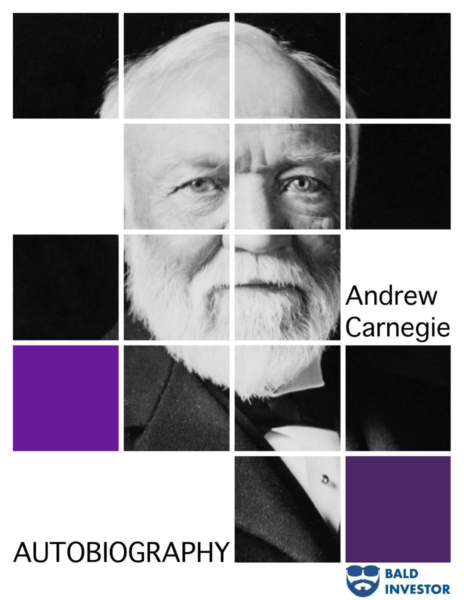 Autobiography of Andrew Carnegie okładka