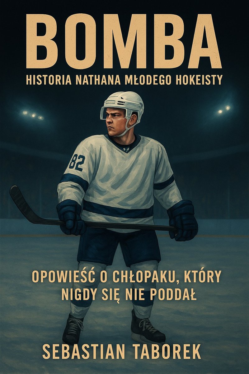 "BOMBA – Historia Nathana, młodego hokeisty - Serce na Tafli” - ebook PDF okładka