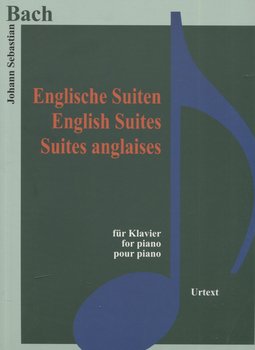 Bach. Englische Suiten fur Klavier okładka