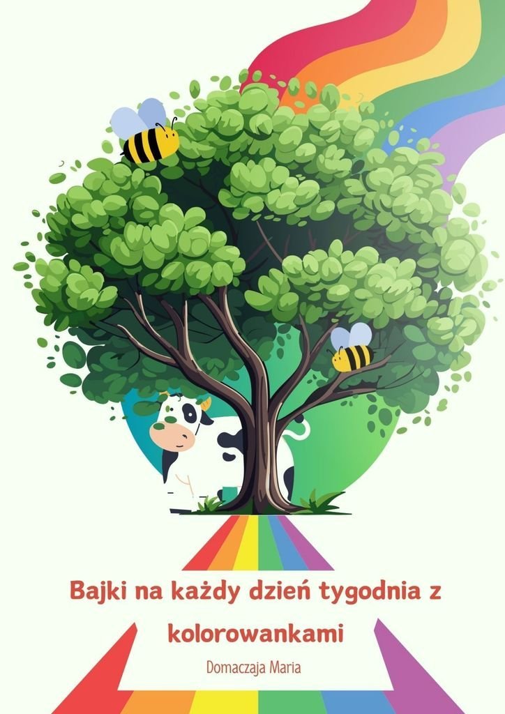 Bajki na każdy dzień tygodnia z kolorowankami - ebook epub okładka