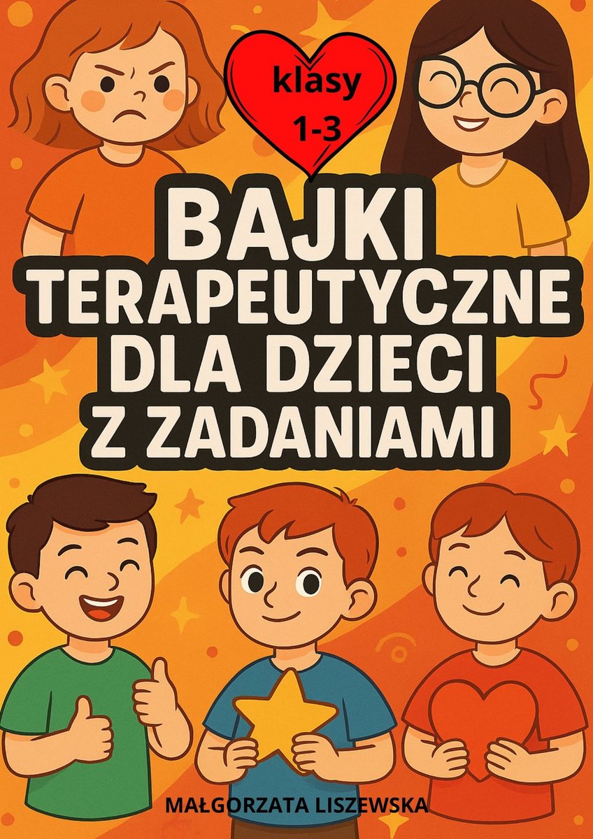 Bajki terapeutyczne dla dzieci z zadaniami okładka