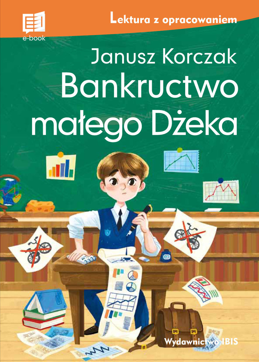 Bankructwo małego Dżeka. Lektura z opracowaniem okładka