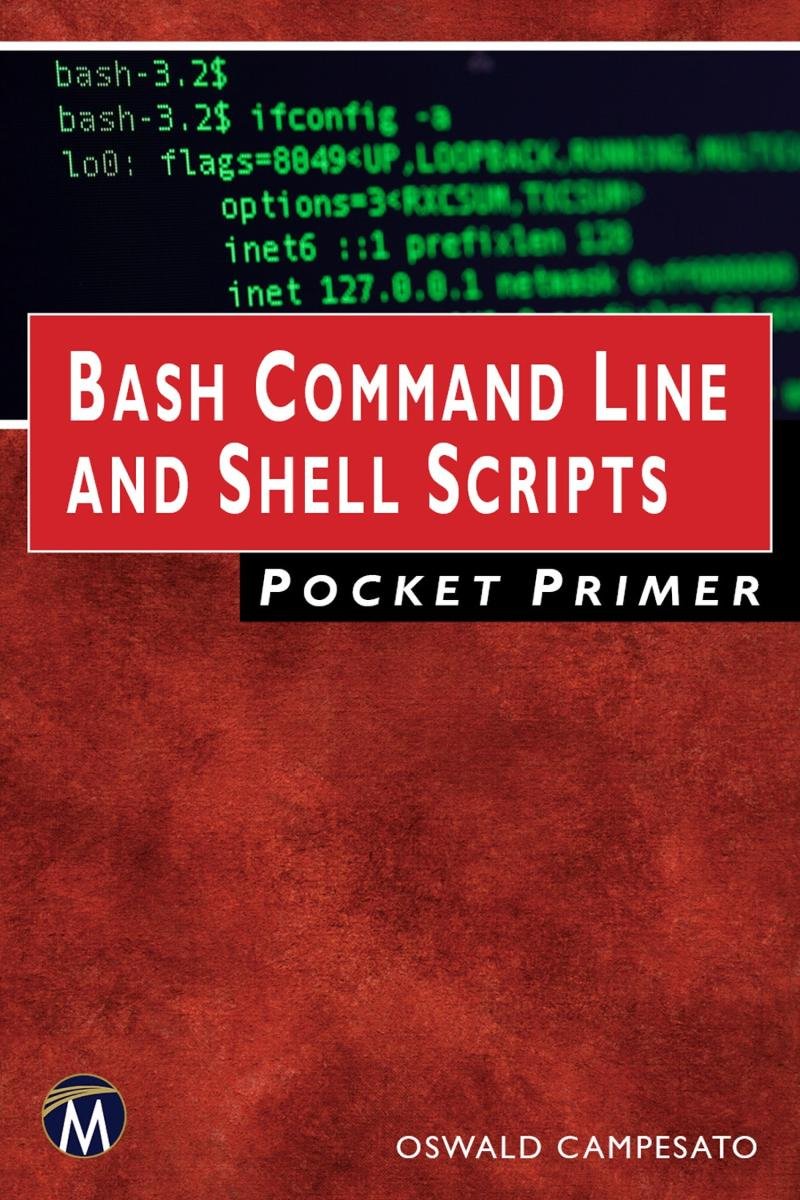 Bash Command Line and Shell Scripts Pocket Primer okładka