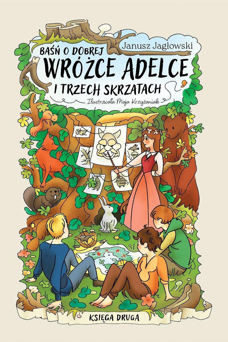 Baśń o dobrej wróżce Adelce i trzech skrzatach. Tom 2 - ebook PDF okładka