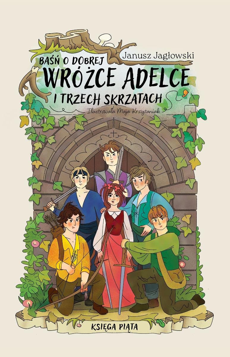 Baśń o dobrej wróżce Adelce i trzech skrzatach. Tom 5 - ebook EPUB okładka