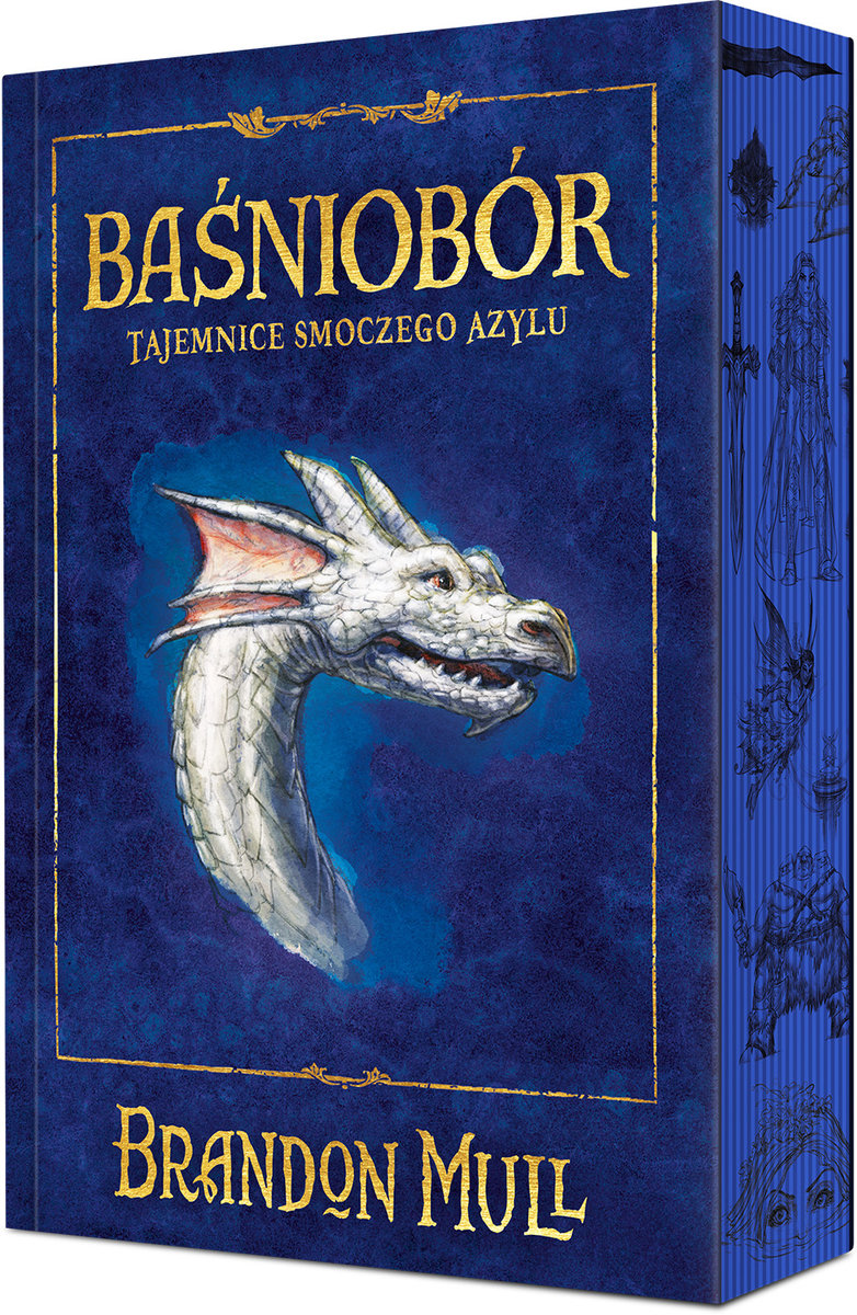 Baśniobór. Tajemnice smoczego azylu. Tom 4. Barwione brzegi okładka