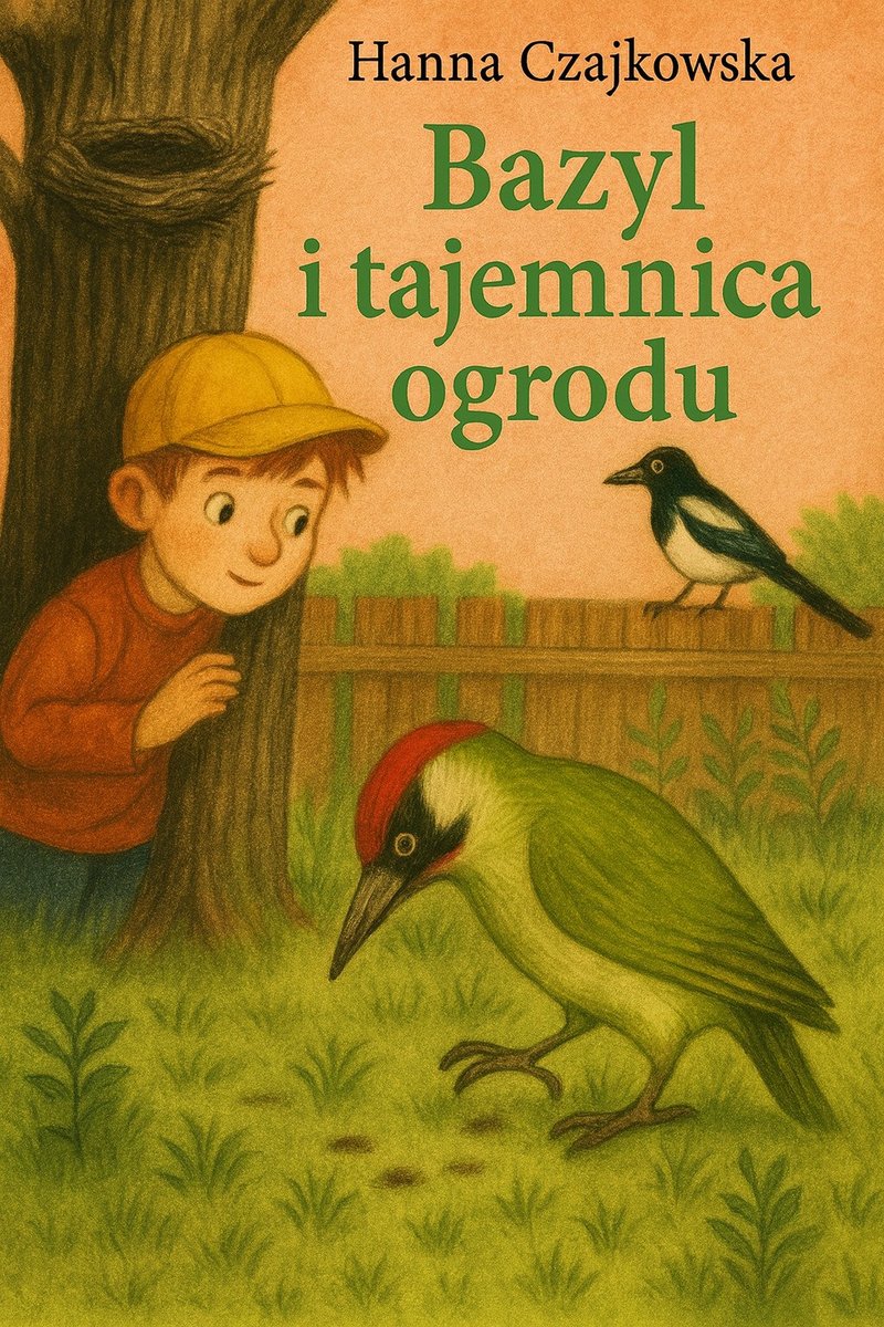 Bazyl i tajemnica ogrodu okładka