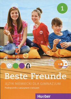 Beste Freunde 1. Podręcznik z zeszytem ćwiczeń. Język niemiecki dla gimnazjum + CD okładka