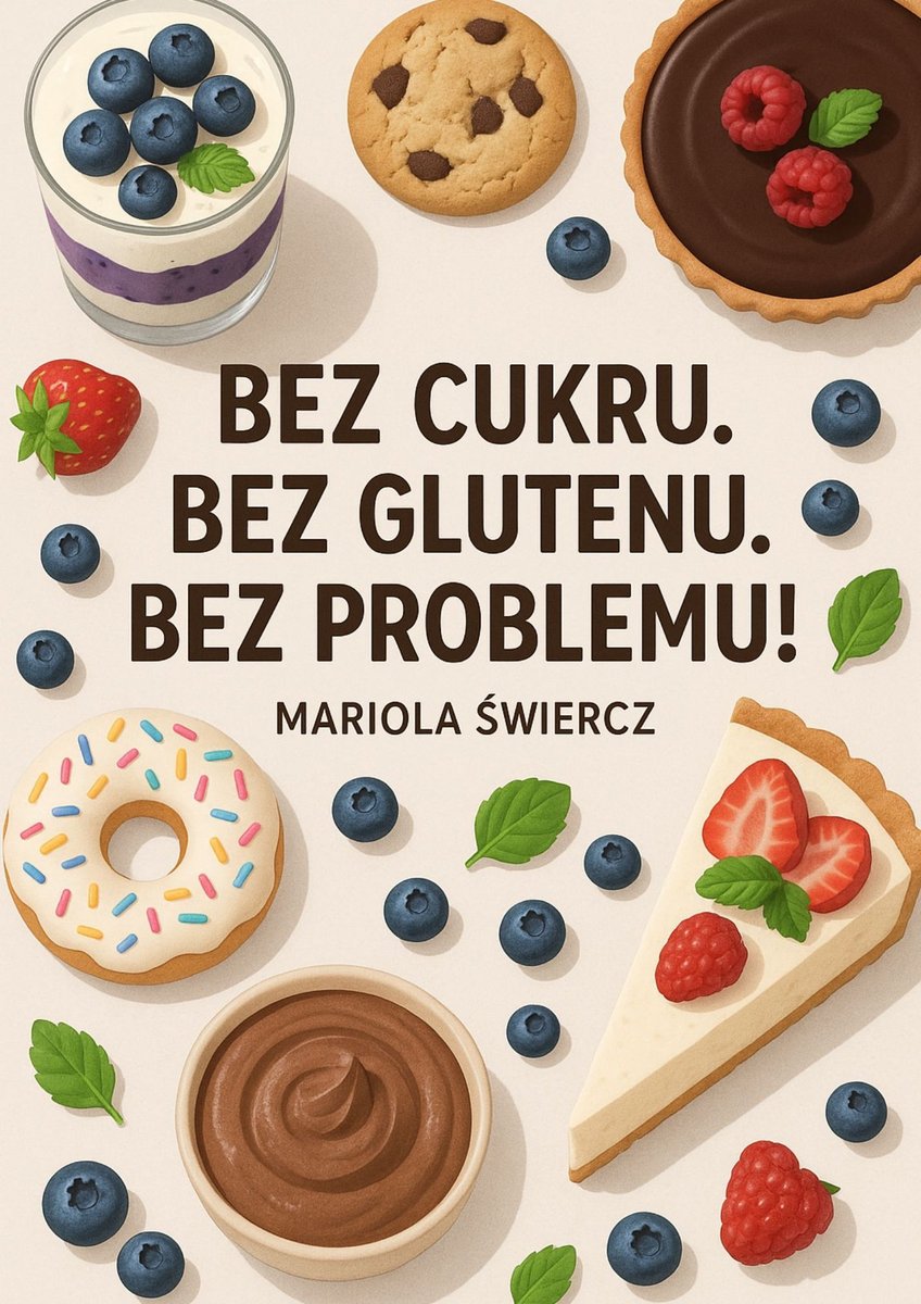 Bez cukru. Bez glutenu. Bez problemu okładka