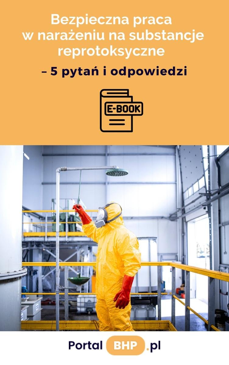 Bezpieczna praca w narażeniu na substancje reprotoksyczne – 5 pytań i odpowiedzi okładka