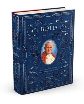 Biblia domowa z Janem Pawłem II okładka