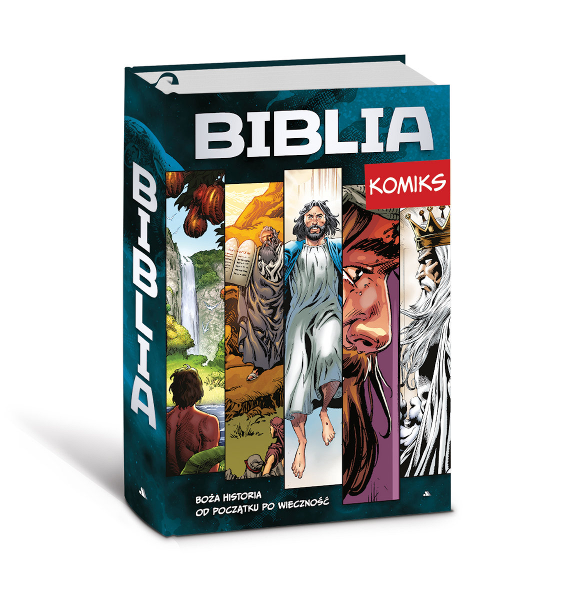 Biblia w komiksie okładka