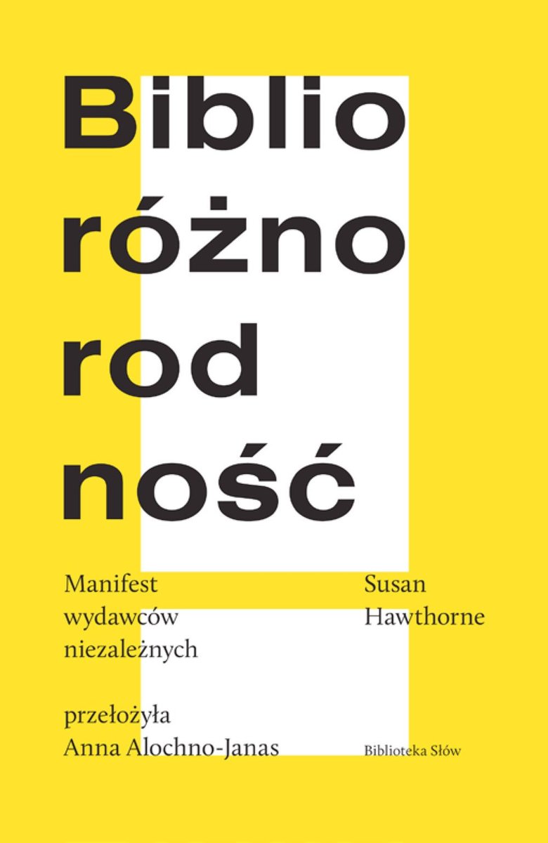 Biblioróżnorodność. Manifest wydawców niezależnych okładka