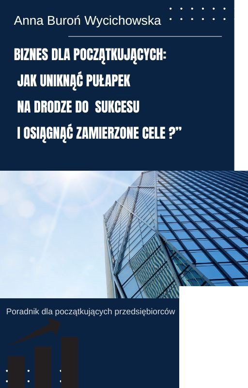 Biznes dla początkujących: Jak uniknąć pułapek na drodze do sukcesu i osiągać zamierzone cele. okładka