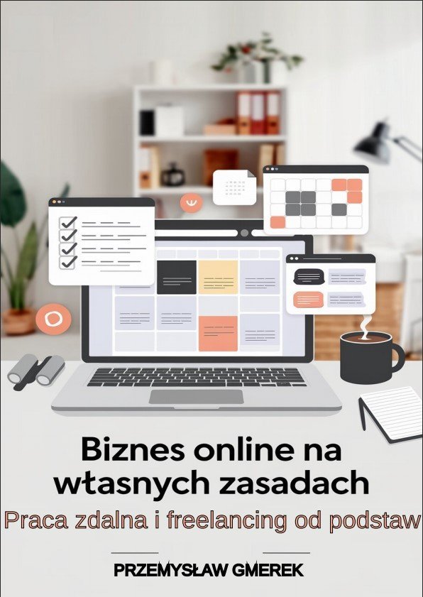 Biznes online na własnych zasadach: Praca zdalna  i freelancing od podstaw okładka