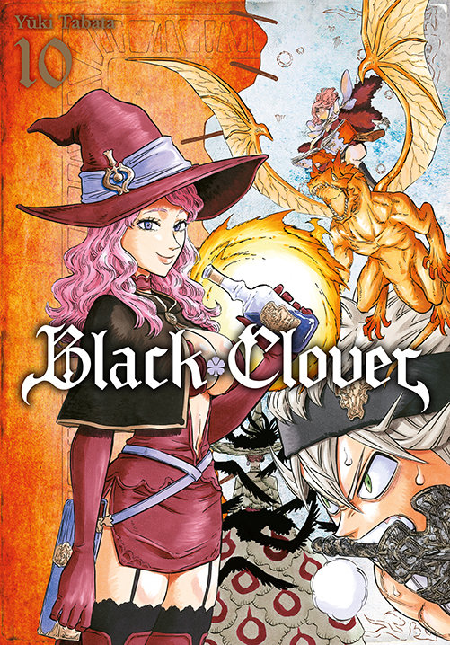 Black Clover. Tom 10 okładka