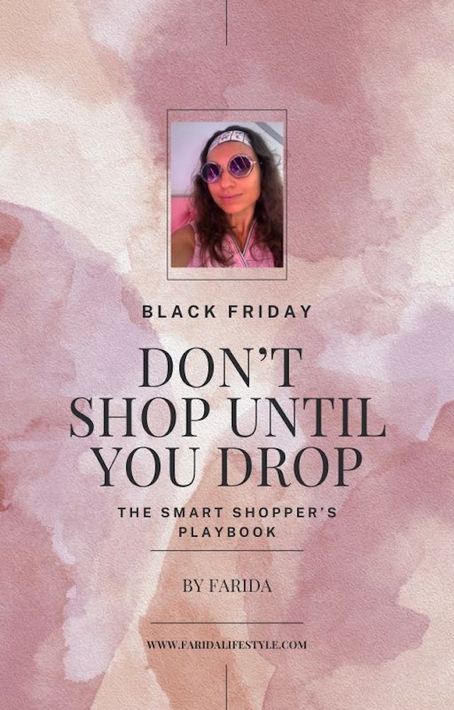 Black Friday. Don’t Shop Until You Drop. The Smart Shopper’s Playbook okładka