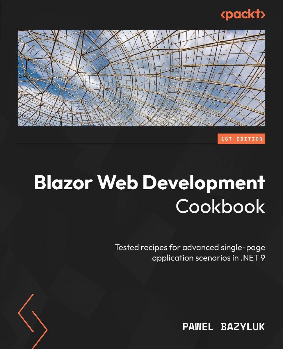 Blazor Web Development Cookbook okładka